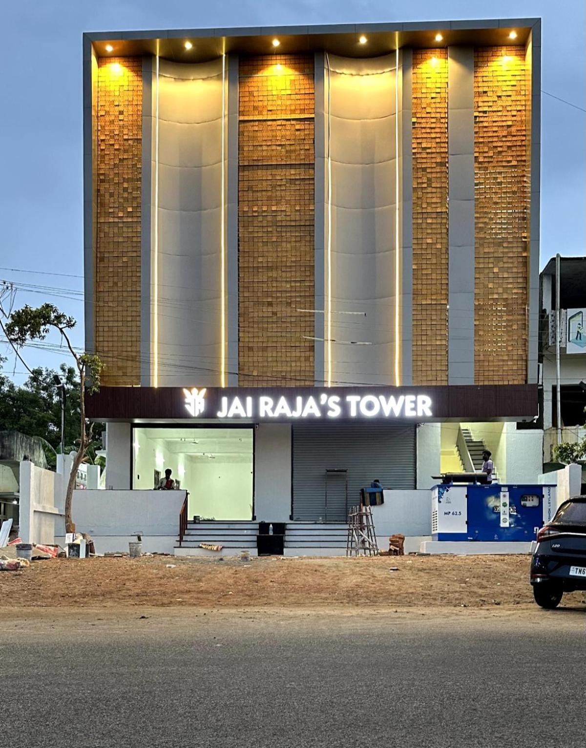 Jai Raja'S Tower Hotel Karaikudi Eksteriør billede